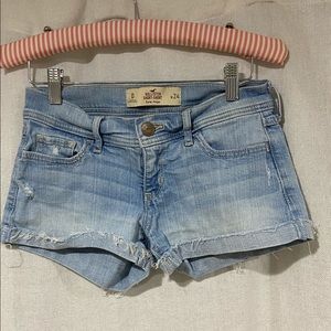 Hollister, Low Rise, Jean shorts